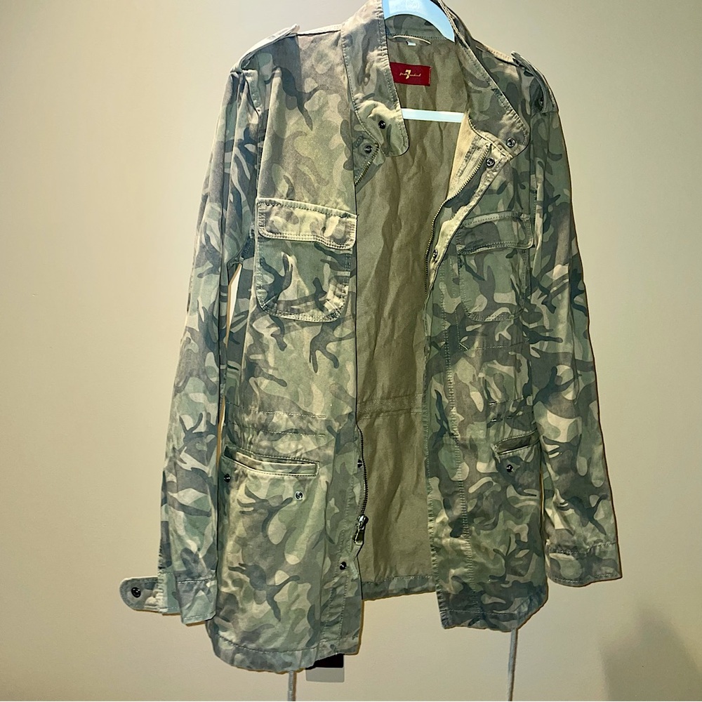 7 For All Mankind Men’s Camo Jacket - Size M